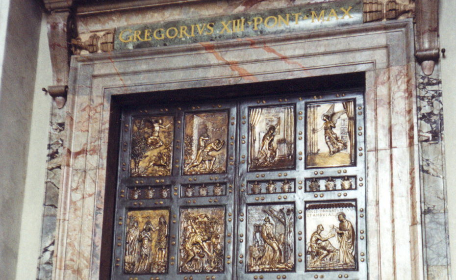 Giubileo, Roma - 8 dicembre 2015 - 20 novembre 2016 - La Porta Santa della Basilica di San Pietro